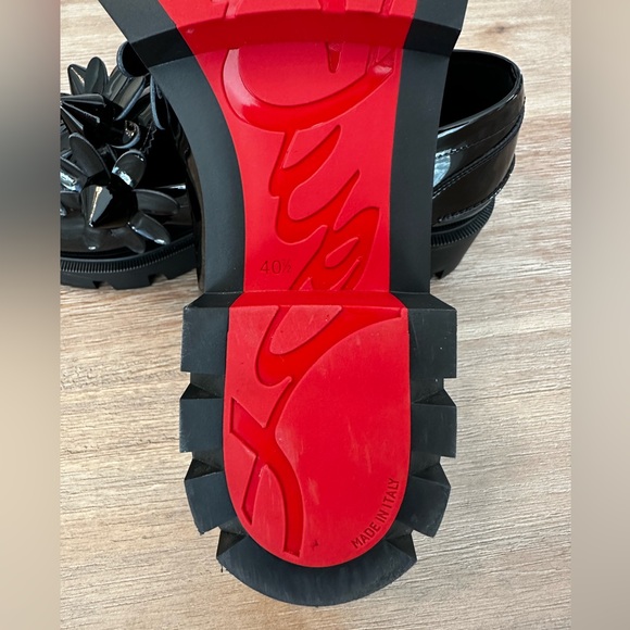 Christian Louboutin Daisy Spikes loafers in size 40.5 - Picture 11 of 12